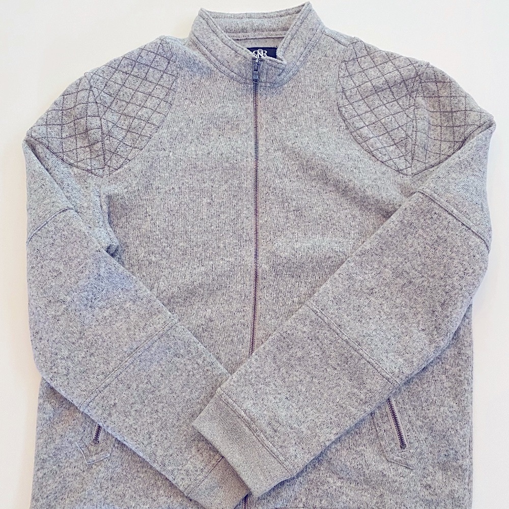 Mens – Rock & Republic– Zip-up Jacket – Gray –  L